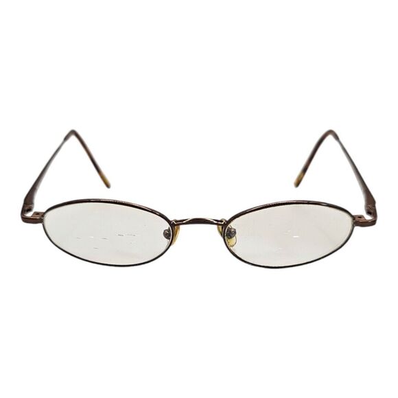 Magic Accessories - Magic Clip Womens Eyeglasses M254 47-18-145 Dark Brown Polish FRAMES ONLY!!!